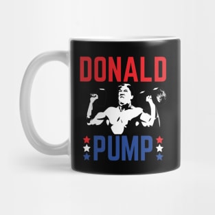 Donald Pump Gym Workout Trump Mug